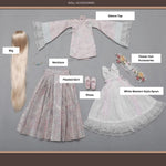 BJD Dendro Fendo - U1262 Authentic BJD Doll Body  | Han-Yang Fusion Style Girl | SD Poseable Jointed Fashion Art Doll - 1/4 Scale