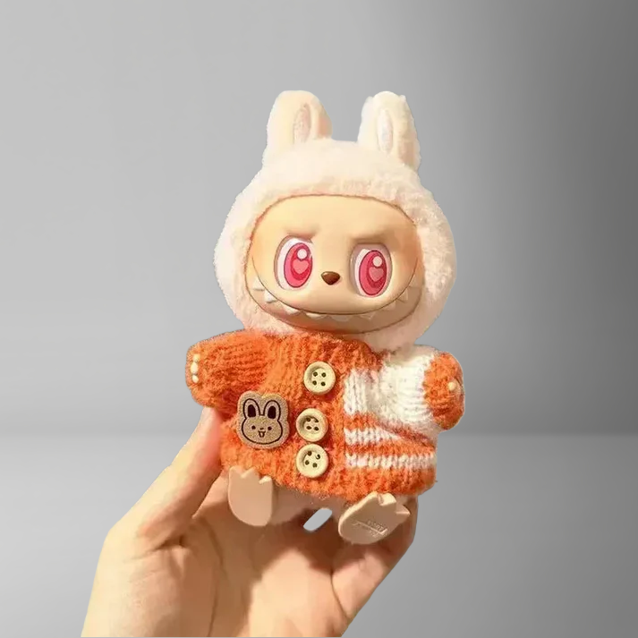 Cute Labubu Clothes - Cosy Knitwear Outfits with Accessories