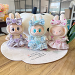 Cute Labubu Clothes - Heart Dress Outfit with Accessories