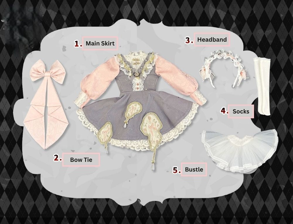 BJD Doll Clothes [60 Days Pre-Sale Items]- U1257 Twisted Fantasy Series 1/6 & 1/4 Scale  – Ophelia's Shop