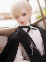 [Doll Clothes] Custom-Made BJD SD School Uniform with Academy-Style Cape & Figurine Pants (1/6, 1/4, 1/3 Male Dolls)