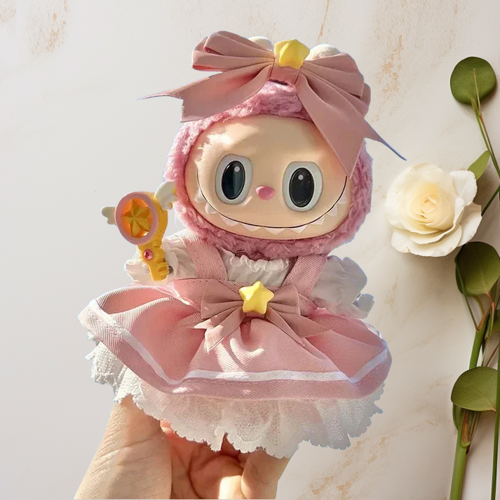 Cute Labubu Clothes - Sailor Moon Outfit with Accessories