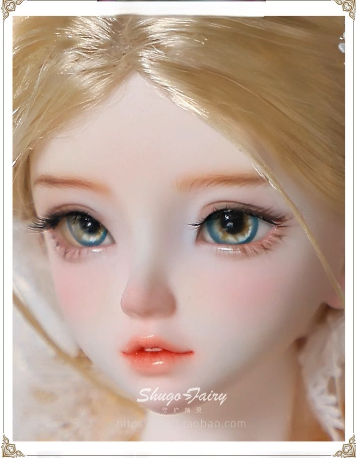 BJD Wenwen & Nuannuan - U1264 Authentic BJD Doll  | Dress-Up Dolls with French Vintage Style | Handmade Resin Humanoid Dolls| 1/4 Scale