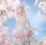 BJD Princess Fufu – U1259 Doll | Handmade SD-Style Art Toy with Poseable Joints | Trendy Collectible Gift- 1/4 Scale