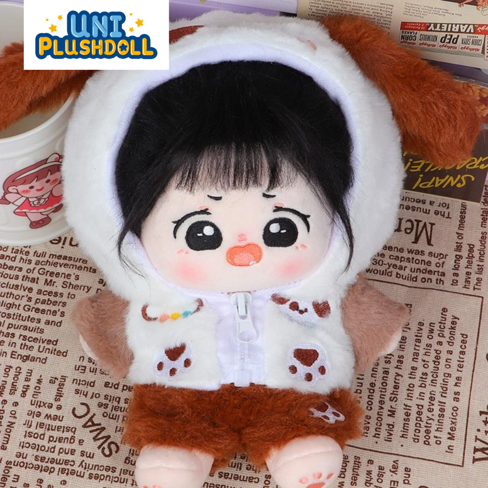 Uni Plush Doll Original 20cm Cotton Doll Clothes, cute plush onesie, toy doll clothes, dressing up for humanoid dolls #Pn-u502