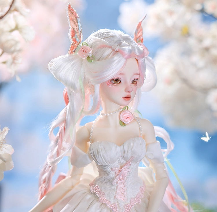 BJD Princess Fufu – U1259 Doll | Handmade SD-Style Art Toy with Poseable Joints | Trendy Collectible Gift- 1/4 Scale