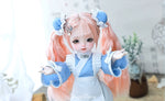 BJD Yenny & Penny - U1265 Original & Authentic BJD Girl Doll – Cute Resin SD-Style Doll with Multiple Poseable Joints- 1/6 Scale