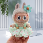 Cute Labubu Clothes - Sakura Bear Dress Outfit
