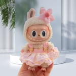 Cute Labubu Clothes - Sakura Bear Dress Outfit