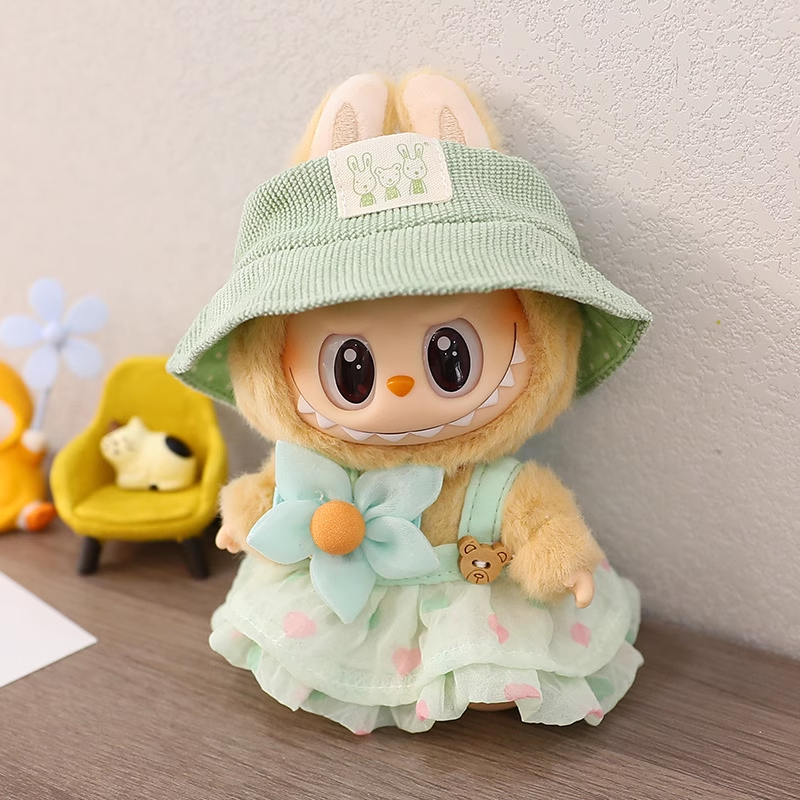Cute Labubu Clothes - Sakura Bear Dress Outfit