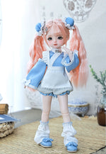 BJD Yenny & Penny - U1265 Original & Authentic BJD Girl Doll – Cute Resin SD-Style Doll with Multiple Poseable Joints- 1/6 Scale