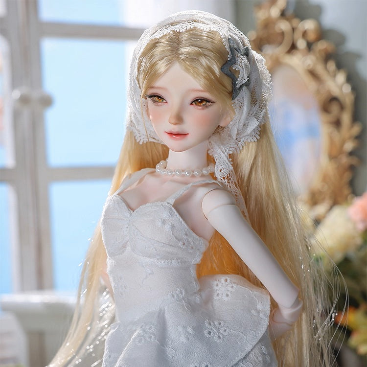 BJD Wenwen & Nuannuan - U1264 Authentic BJD Doll  | Dress-Up Dolls with French Vintage Style | Handmade Resin Humanoid Dolls| 1/4 Scale