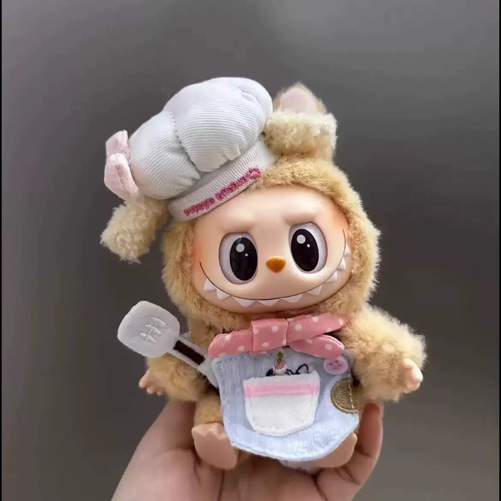 Cute Labubu Clothes - Mini Chef Outfit