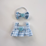 Cute Labubu Clothes - Heart Dress Outfit with Accessories