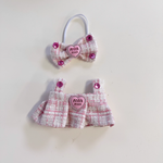 Cute Labubu Clothes - Heart Dress Outfit with Accessories