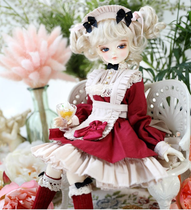 classic maid dress Vintage Lolita OP Dress Maid Lolita Dress