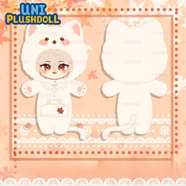 Uni Plush Doll Genshin Kaedehara Kazuha Cat Pajamas Cotton Doll Plush 20 CM
