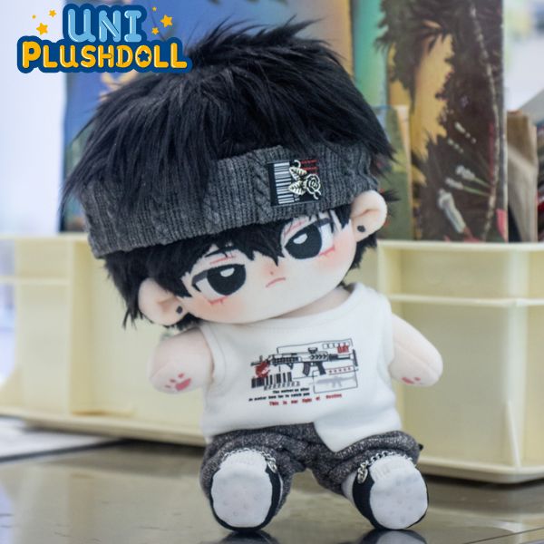 Uni Plush Doll Dark Night Single 20cm Plush Cotton Doll Clothes