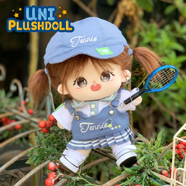 Uni Plush Doll Tennis Suit 20cm Plush Cotton Doll Clothes